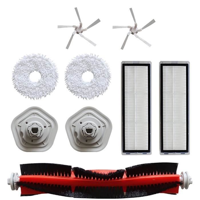 Kit Filtre Brosse Latérale Compatible Tefal Explorer 60 Series - Rowenta ZR740003 ZR740005