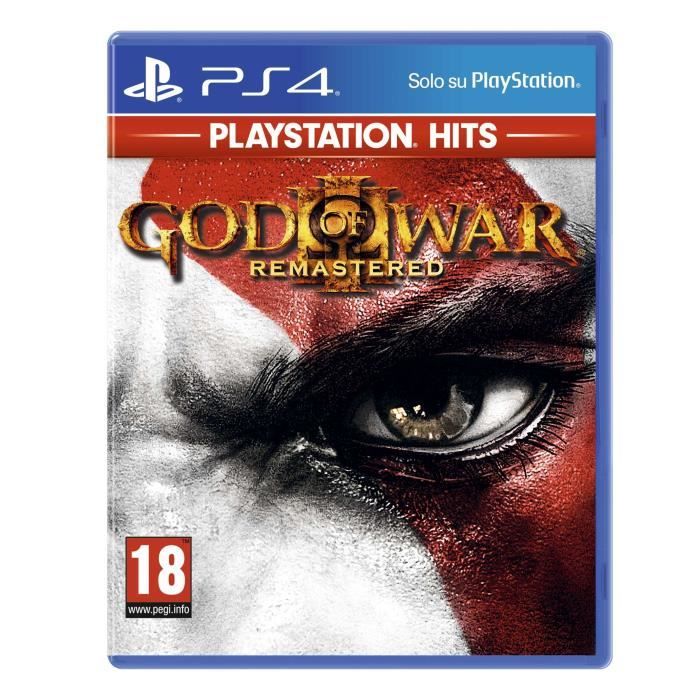Jeu vidéo Sony God of War III Remastered PS4 ActionAventure Mature 18+