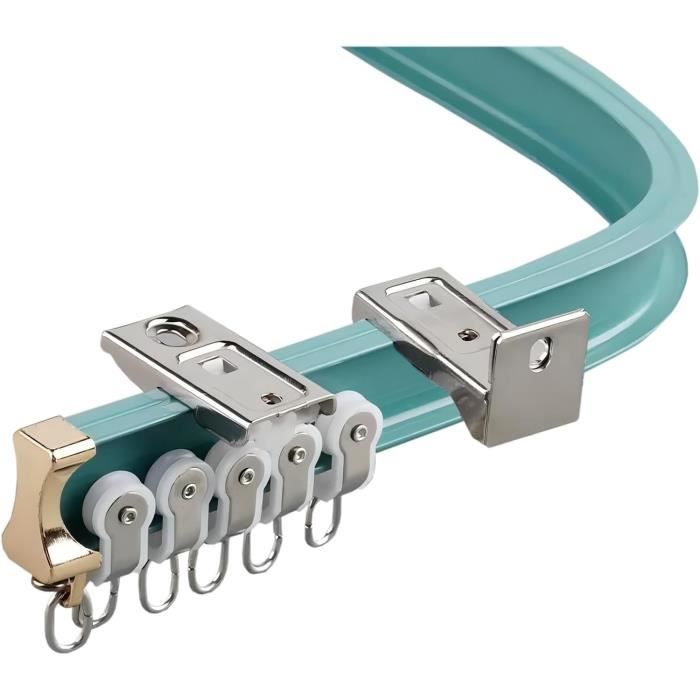 Rail De Rideau En Aluminium, Tringle À Rideau De Séparation, Rail