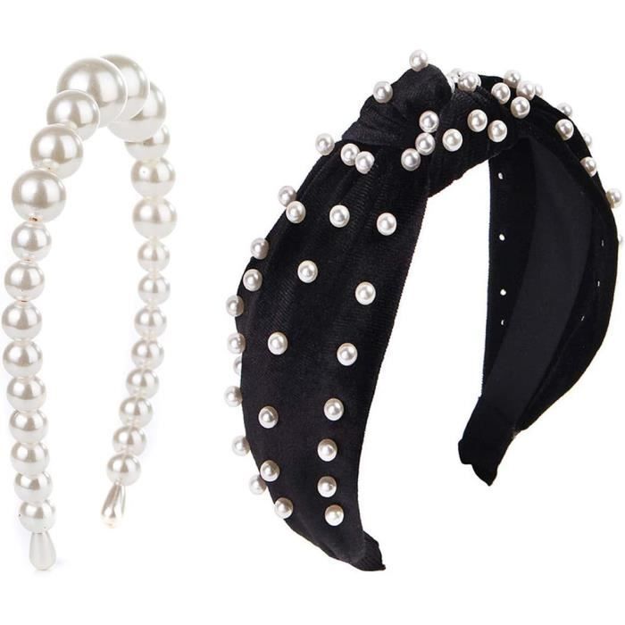 Lot De 2 Serre-Têtes Vintage N12 - Accessoires Cheveux Rétro - Occasion à Nettoyer
