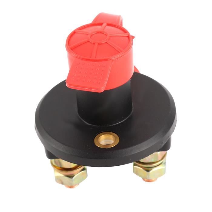 Interrupteur Coupe-circuit Batterie 12V-48V étanche - Pour Voiture, Bateau, Camping-car, Moto - 275A Permanent