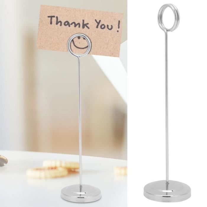 Lot De 21 Porte-numéros De Table, 8,5 Cm, Pour Numéros De Table De Mariage, Mémos, Photos, Cartes De Visite, Mémo, Décorations De Table De Réception