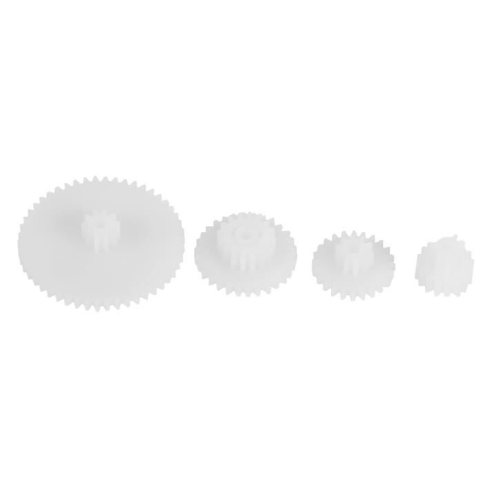 Lot De 50 Engrenages Plastique 8 Dents Modèle 082A - 0.5 Modulus, Idéal Pour Voitures RC, Robots, Projets Bricolage Scientifique