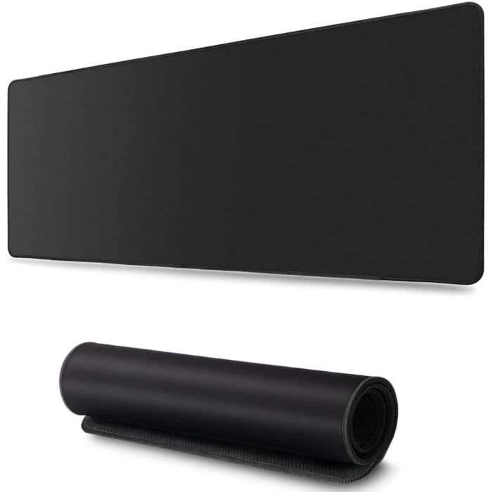 Tapis De Souris Gaming XXL 800x300 Mm - Fleurs Dorées, Surface Lisse, Base Antidérapante, Bords Cousus