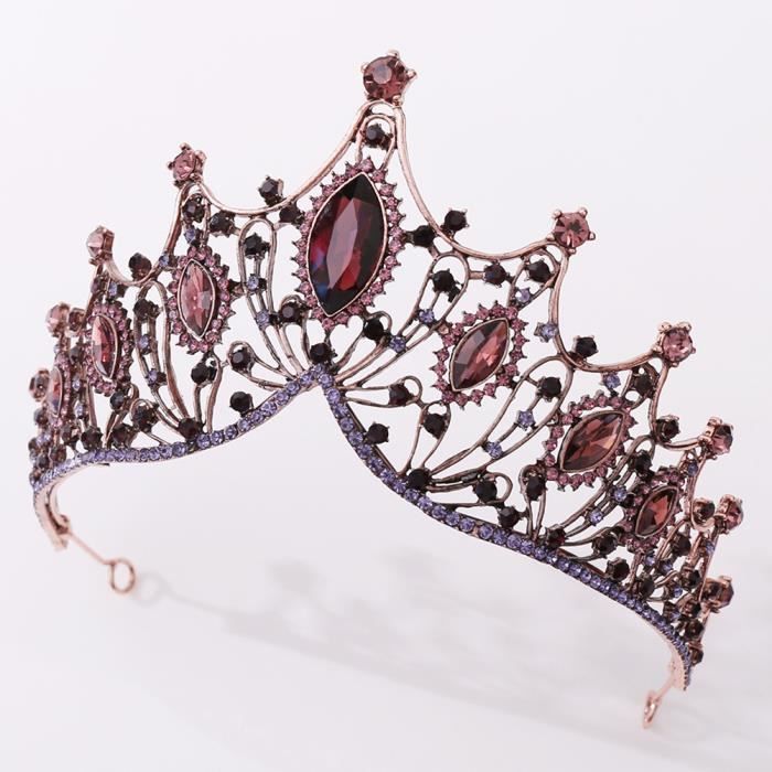 Diadème Couronne Cygne Pour Femmes - Couronne Mariée Princesse En Alliage - Accessoire De Coiffure Élégant - 6