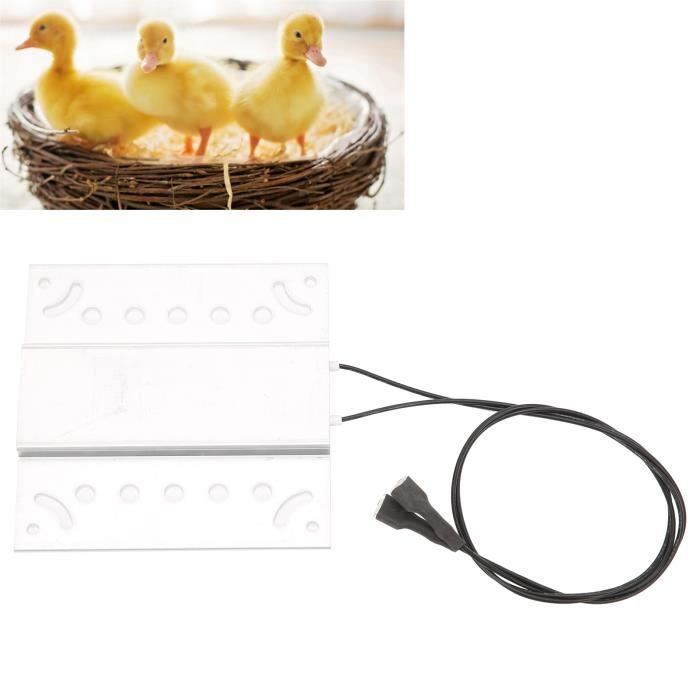 Comparer les prix de VGEBY Élément chauffant en aluminium Plaque Chauffante en Aluminium Durable pour Incubateur, Chauffage Sec animalerie couveuse