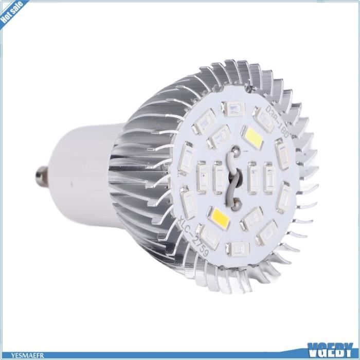 Ampoule LED Pour Plantes - 18W, E14/E27/GU10 - Spectre Rouge/Bleu/Blanc Pour Croissance Et Floraison