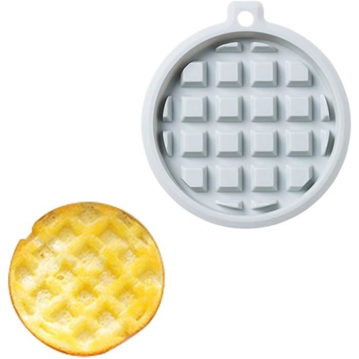 Gaufre Forme Silicone Moule Gateau Enfants Complement Alimentaire Moules Maison Outils De Cuisson Bricolage Rond Rose Cdiscount Maison