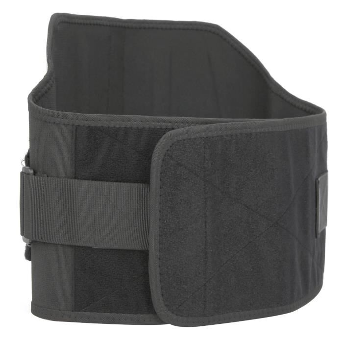 Ceinture De Protection Ventre Stübben Cuir Brun 44" - Rembourrée, élastique, Clous