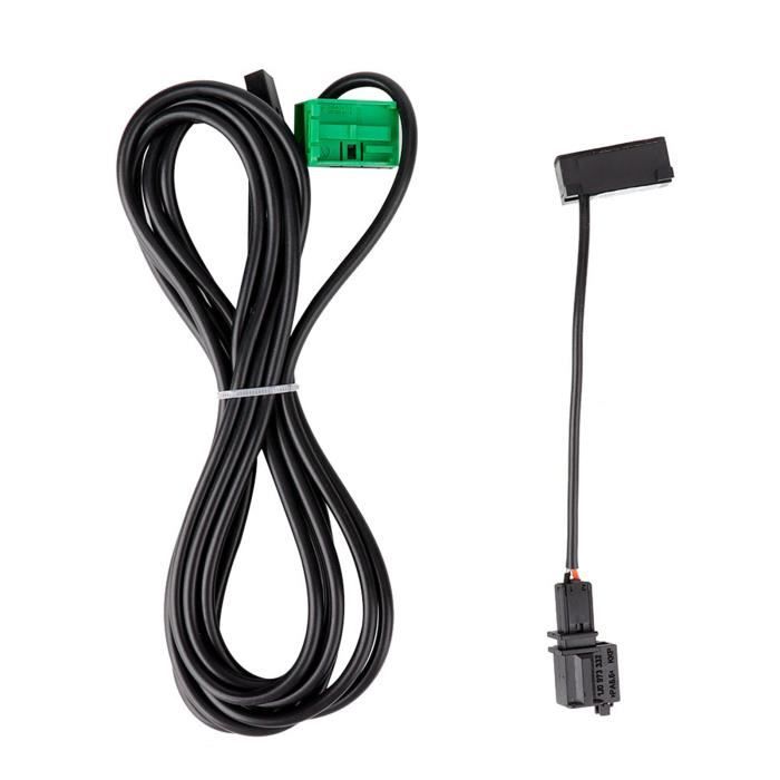 Faisceau Câbles Bluetooth Daniko Avec Microphone - Adaptateur Navi Quadlock Pour VW RNS510