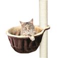 TRIXIE Sac confort pour arbre à chat Ø38 cm  - Brun et beige - Pour chat-1