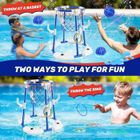 Jeu de basket flottant piscine - Panier de basket gonflable piscine INTEX Jeu de basket flottant piscine - Panier de basket gonflable piscine INTEX