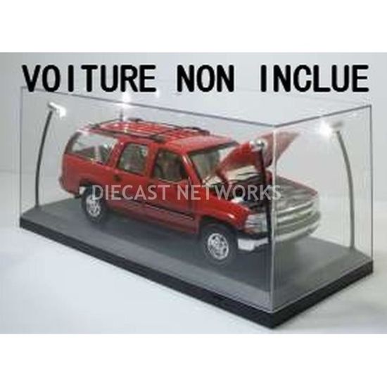 Voiture Miniature de Collection - TRIPLE 9 1/18 - BOITE-VITRINE Show-Case  1/18th - Led - Plexiglass / Black - T9-189910 - Cdiscount Jeux - Jouets