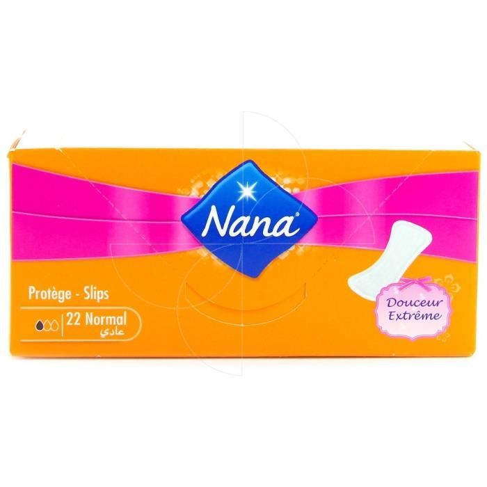 Nana - Protège slips Douceur Extrême - Normal - Paquet de 22