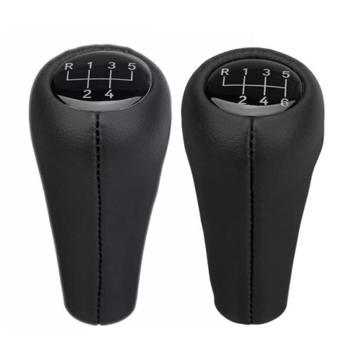 Pommeau De Levier De Vitesse Court En Cuir Pour BMW E28 E30 E34 E36 E46 M3 - Neuf