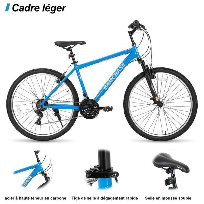 Cadre Taille Velo 26 Ou 28 Pouces Velo Taille Adulte En Pouce