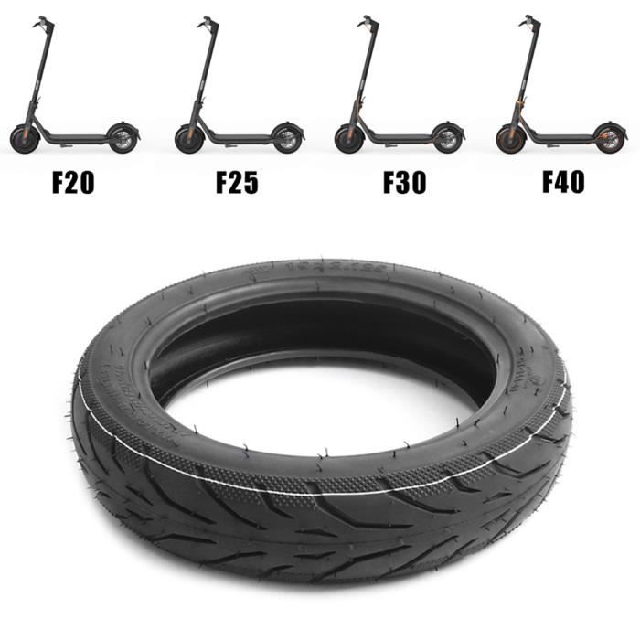 Pneu + Chambre à Air 10x2.125 Pour Trottinette électrique Ninebot (F25, F30, F40, D28U...) - Anti-dérapant, Remplacement - 9