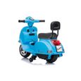 Scooter électrique pour enfant Vespa PX150 Mini Bleu - Batterie 6v 4.5ah-2