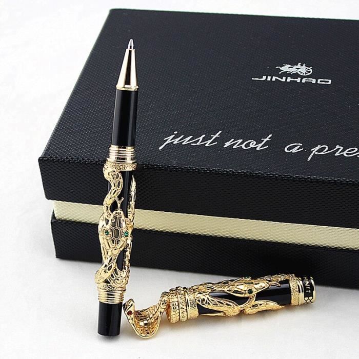 Stylo-plume Dragon en métal de haute qualité, stylo-plume de luxe