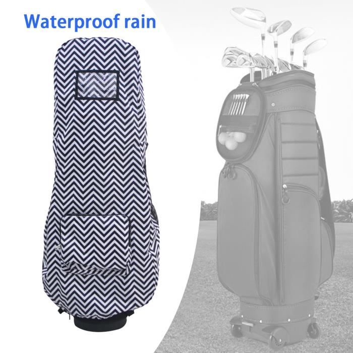 Housse de pluie pour sac de golf Housse de protection imperméable