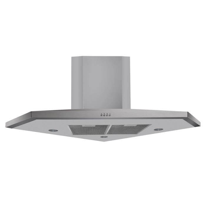 Ciarra Hotte aspirante murale intelligente CBCB9102P-OW 90 cm Wifi et contrôle tactile