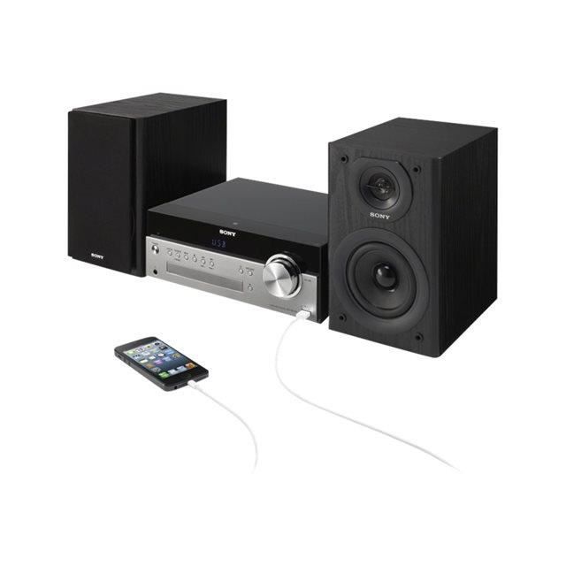Chaine Hi-Fi Sony HCD-GS10 Avec Adaptateur Bluetooth - CD/MP3 - Occasion