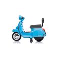 Scooter électrique pour enfant Vespa PX150 Mini Bleu - Batterie 6v 4.5ah-3