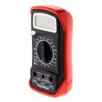 Multimètre digital antichoc - THOMSON - 5 Fonctions CAT III 600V - Noir et rouge - Sans fil-3