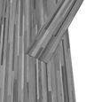 vidaXL Planches de plancher PVC autoadhésif 2,51 m² 2 mm Gris rayé  342881-3