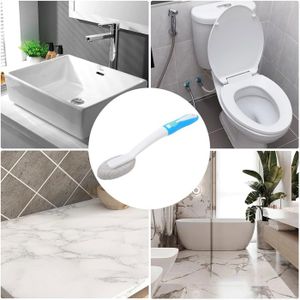 Brosse de Toilette,2 Pack Brosse de Nettoyage Biseautée Arc