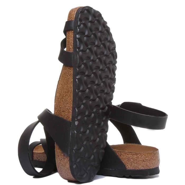 Birkenstock Yara BF sandale bride de cheville noire pour femmes