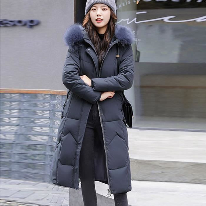 Manteau gris pour femme sales