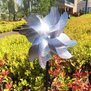 Moulin, Carillon à Vent à Planter, Vélo Jouet Enfant Jardialcon Extérieur, 85 Cm, Chouette