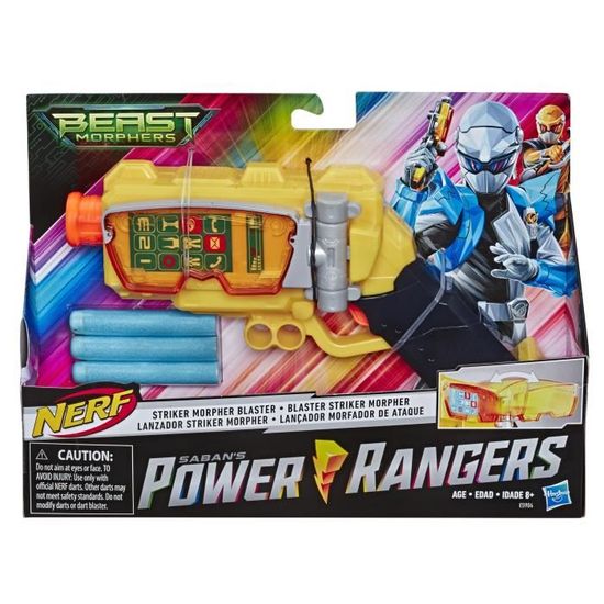 Blaster Transformable Power Rangers/ Beast Morphers Ranger Rouge/  Jouet Power Rangers