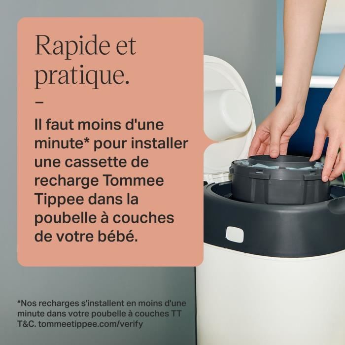 Spross Lot De 12 Recharges Pour Poubelle à Couches - Protection Anti-Odeurs Efficace Fabriquée En Allemagne