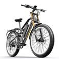 vélo électrique Homme, 26"Fat Bike électrique, vélo Montagne électrique Tout Terrain Ebike, VTT Off-Road MTB Moteur 80Nm, M900-0