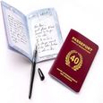 Cadeau Anniversaire 40 ans Original - Passeport pour la Quarantaine - Cadeau Homme/Femme - Format Passeport - Carte Personnalisée-0