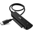 UGREEN Adaptateur USB C vers SATA Super Speed 5Gbps pour 2,5 Pouces HDD SSD Drives, Supporte UASP-0