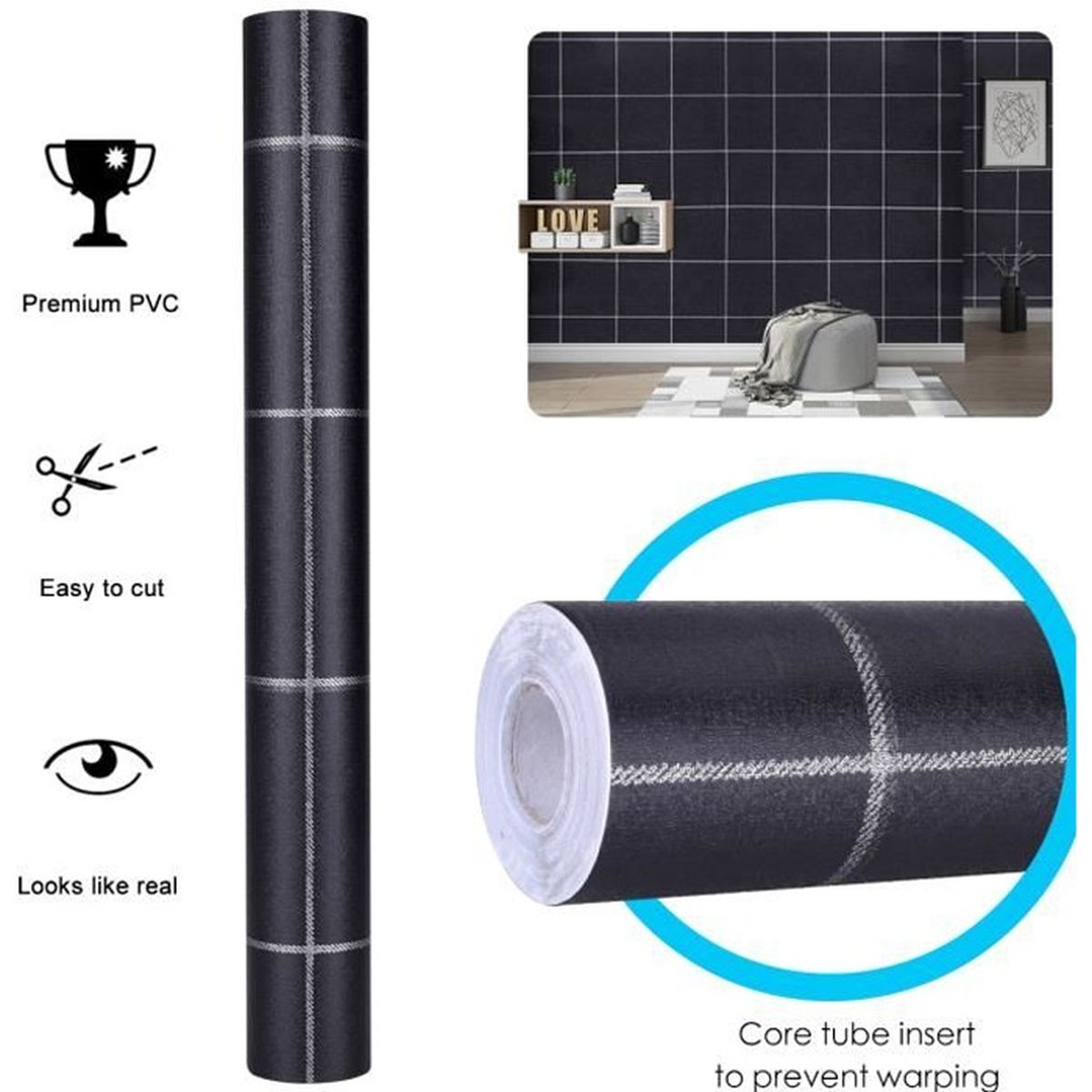 Effet Marbre Papier Peint Arriere Plastique Auto Adhesif Vinyle