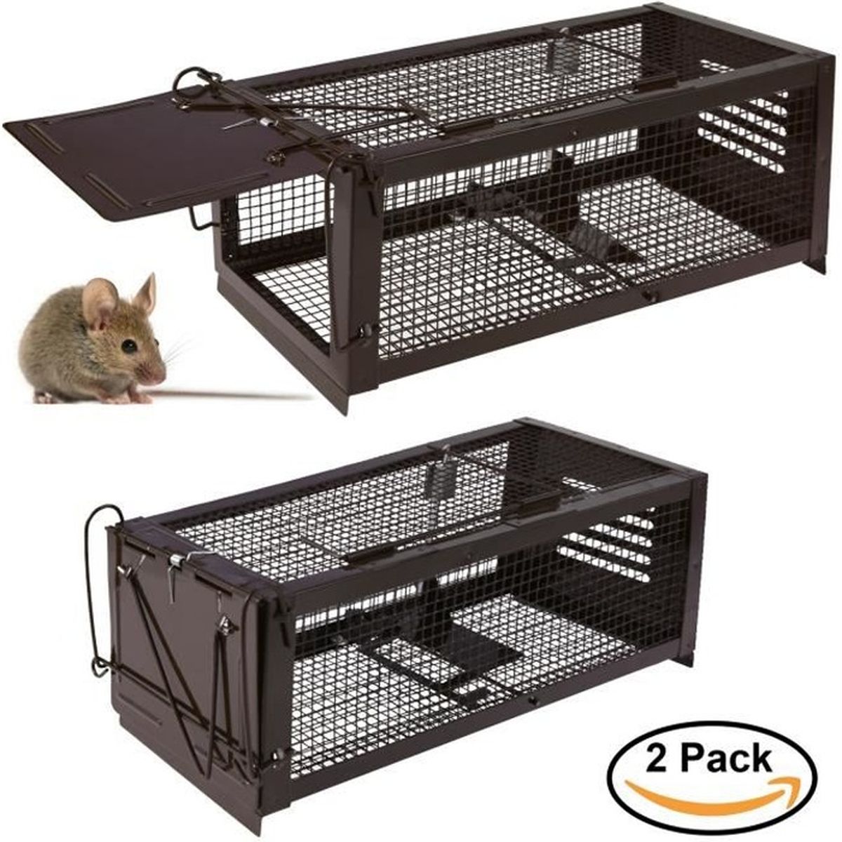10x Coup Piège 170 mm Métal Piège à rats piège tierfalle Rat Souris Piège