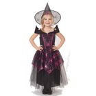 AUCUNE CIJEP Déguisement Robe Halloween Rose Avec Chapeau