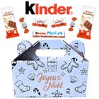 PRO DISTRI Ballotin de Noël et son assortiment de 100 chocolats KINDER | Schokobons & Mini Bueno, barres Maxi et Country