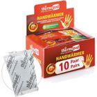 Thermopad Chauffe Mains, chaleur naturelle jusqu´à environ 12 heures, activée par l`air, 10 paire