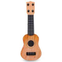 Mini guitare classique à 4 cordes, Ukulele, jouet, Instruments musicaux pour enfants débutants, éducation précoce-Yellow