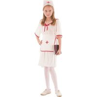 Déguisement infirmière fille - MARQUE - 170875 - Multicolore - Robe, Tablier, Coiffe