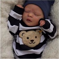 40cm corps premie bebe poupée reborn darren sommeil réaliste toucher doux bébé 3d peau visibile veines art poupée