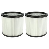 Lot de 2 filtres ronds pour aspirateur Rowenta Bully, RU 01, RU 02, RU 04, RU 05, RU 100 - vhbw