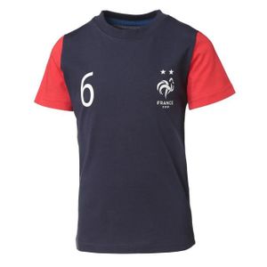 T-SHIRT MAILLOT DE SPORT T-shirt Football FFF Pogba - WEEPLAY - Maillot Enf
