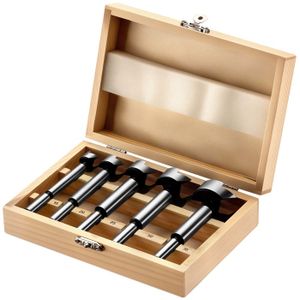 Coffret 6 Mèches à Bois 200 Mm - Tailles 10 à 20 Mm - Neuf