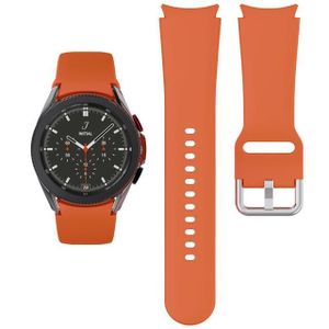 BRACELET MONTRE CONNEC. Galaxy Watch4 44mm - orange - Bracelet En Silicone,  Bracelet Connecté Pour Galaxy Watch 4